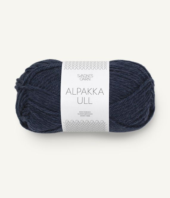 Hovedbilde Alpakka Ull 6081 Midnight Blue